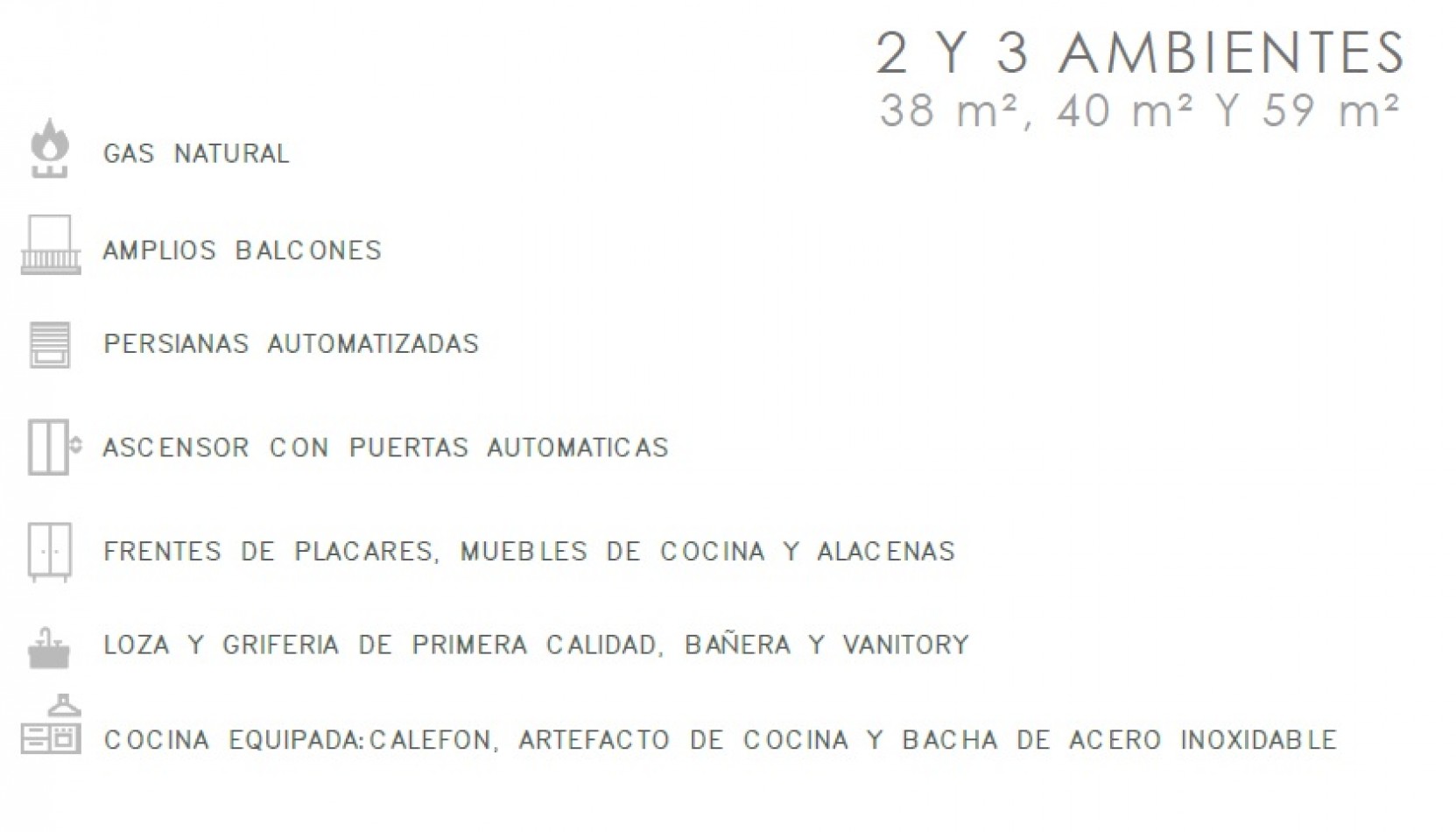 Venta Departamento 2 dormitorios Estrenar Financiado