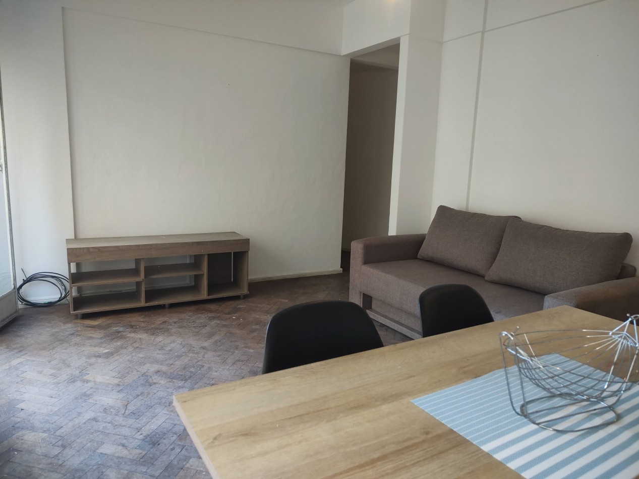 departamento 1 dormitorio con vista al Rio amoblado